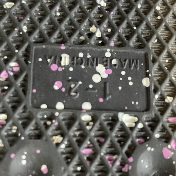 LOL Surprise Dolls Black Clear Glitter Slide Sandals Girls Size 1-2 - Picture 16 of 16